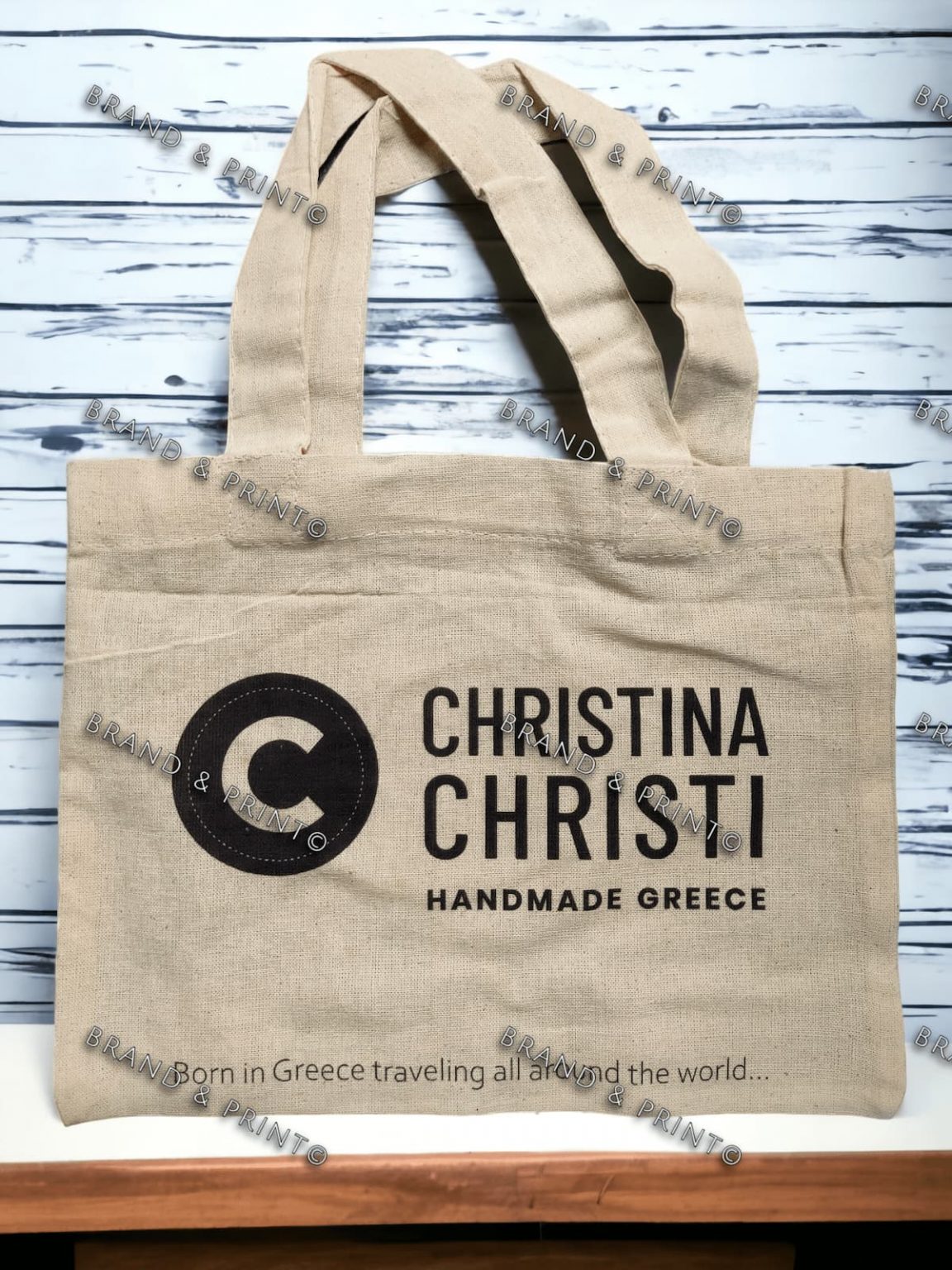 ψηφιακές εκτυπώσεις Brand and Print Christina Christi bag