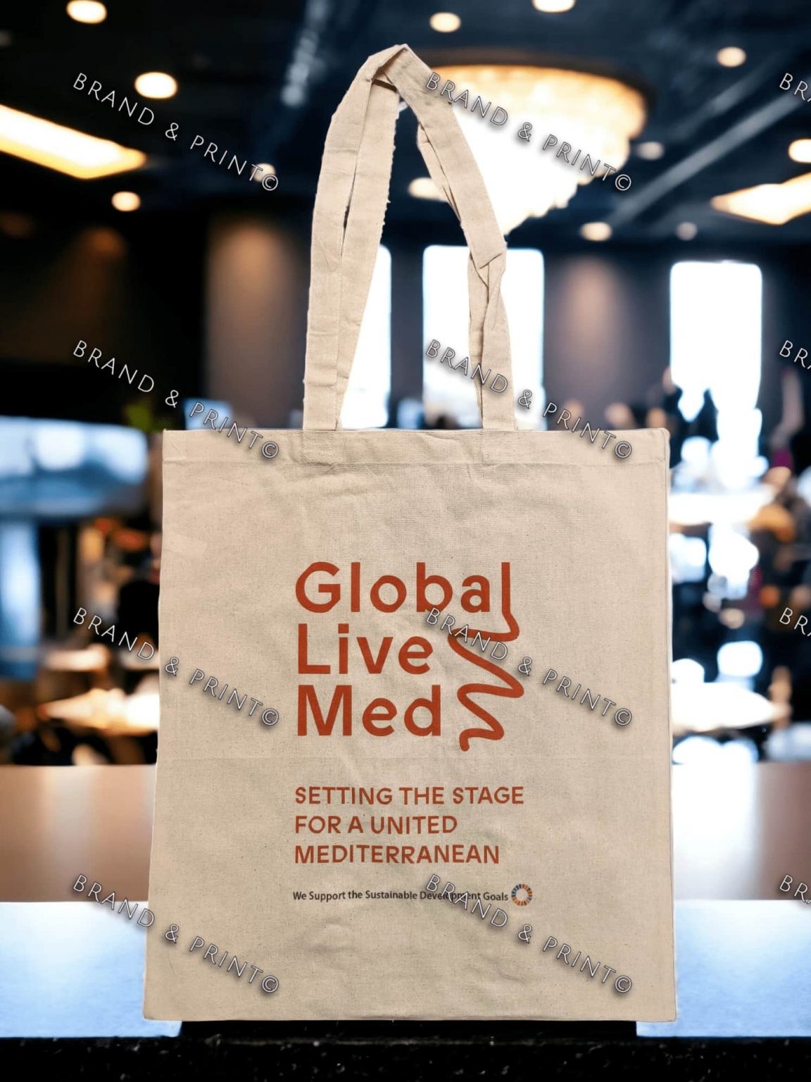 ψηφιακές εκτυπώσεις Brand and Print GLOBAL LIVE MED bag
